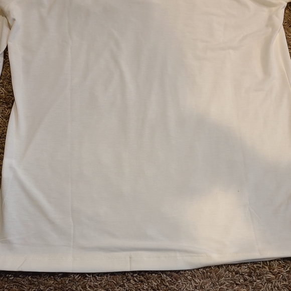 Peter Millar Women's Evelyn Quarter Zip Ivory - Picture 5 of 6